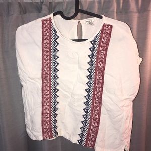 Printed short sleeve